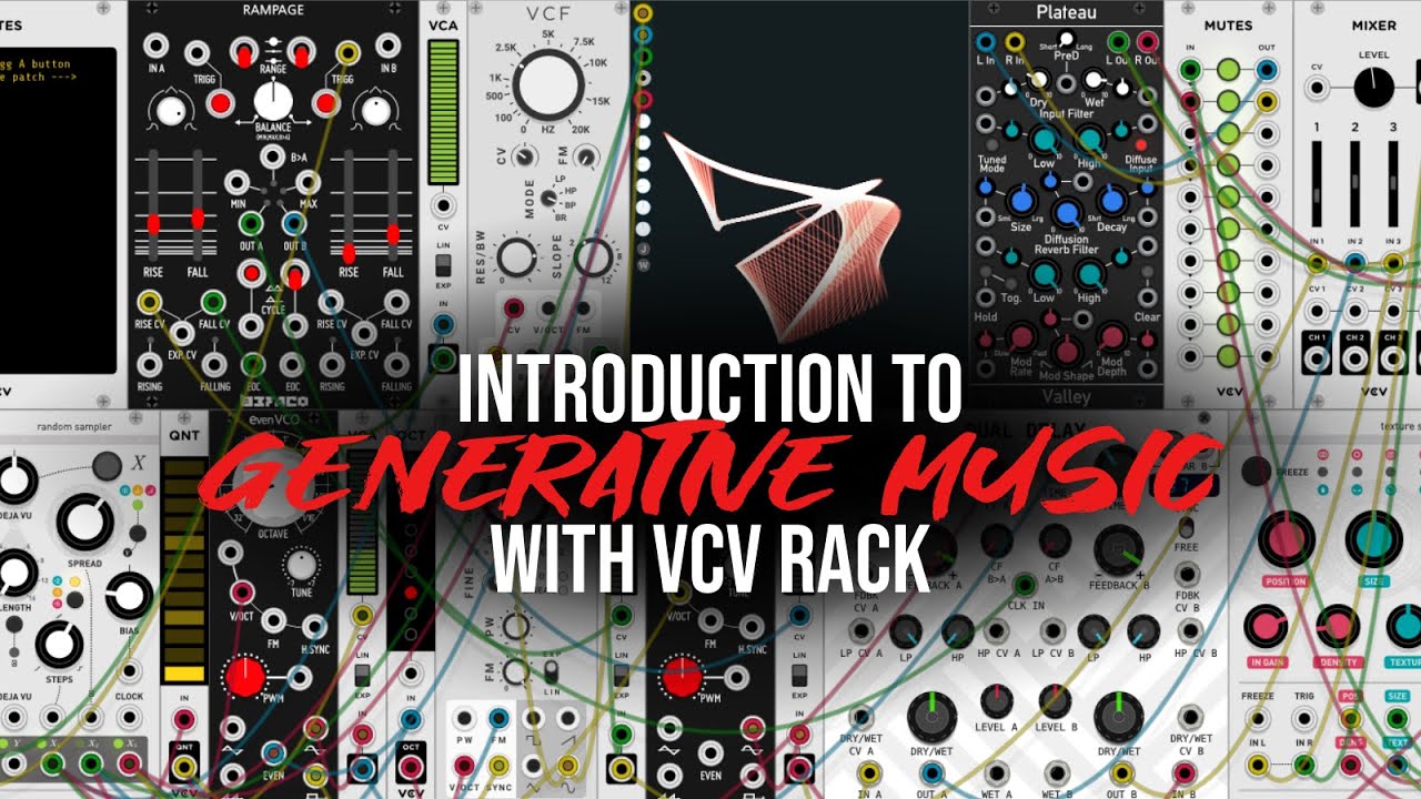 Введение в генеративную музыку и космические шумы с использованием VCV Rack &mdash; бесплатного модульн...
