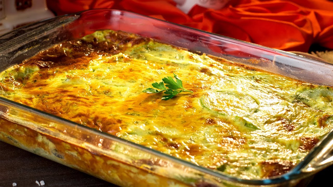 Gratin de courgettes au four &ndash; le plus d&eacute;licieux plat de courgette en cette saison ! | Savoureux.TV