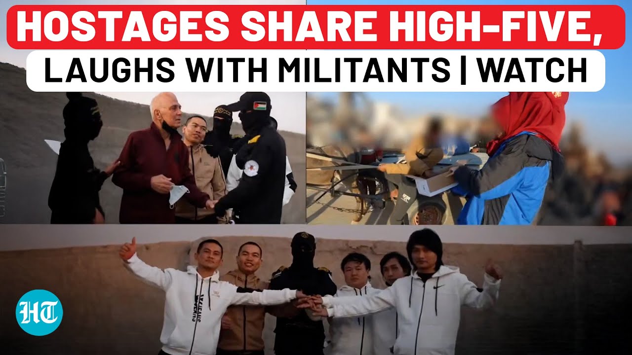 Israel Red-Faced By New Hostage Video? Freed Captives Share Hugs, Laughs With Hamas Ally Militants