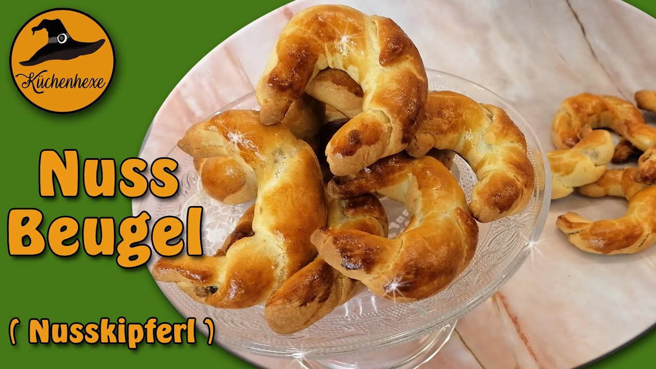 Nussbeugel  -  Nusskipferl   ( wie vom  Konditor  )