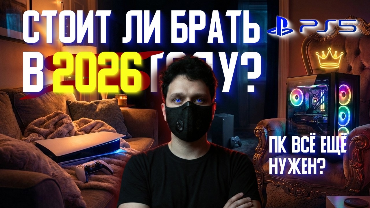 PS5 Slim в 2026: Диванный гейминг, диски с Авито и ностальгия