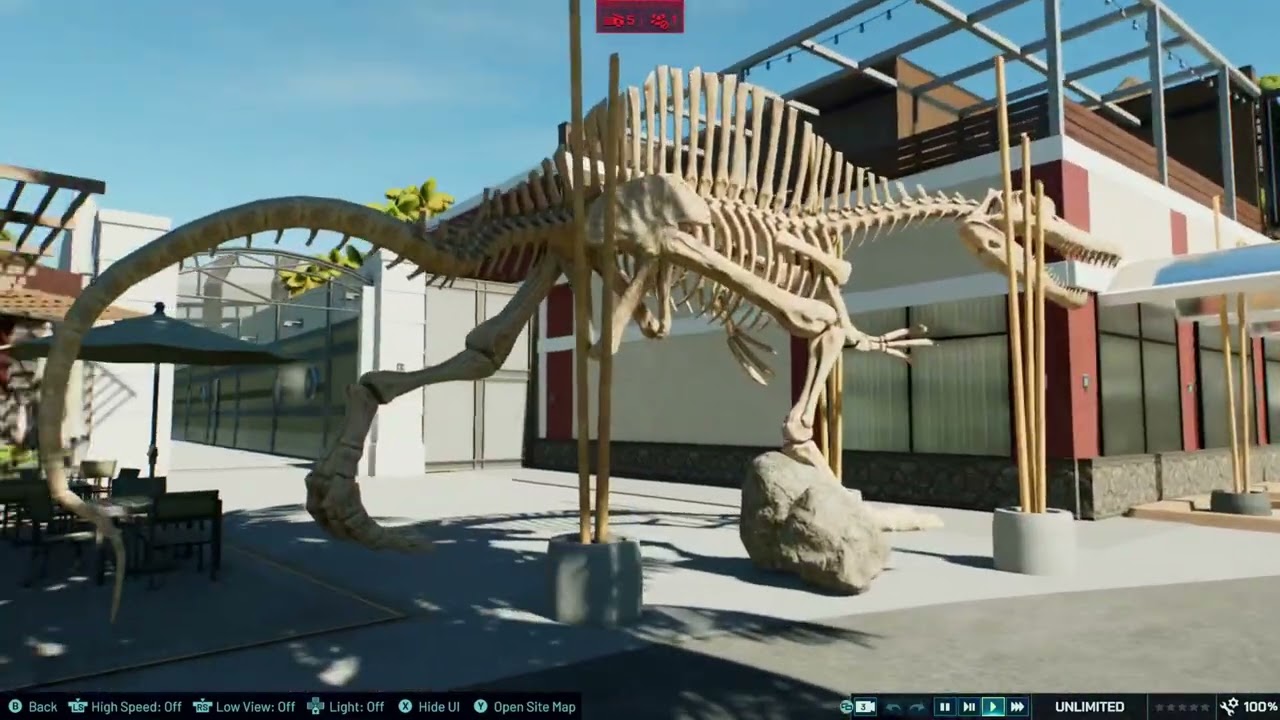 (UPDATE) Jurassic World Main Street recreation