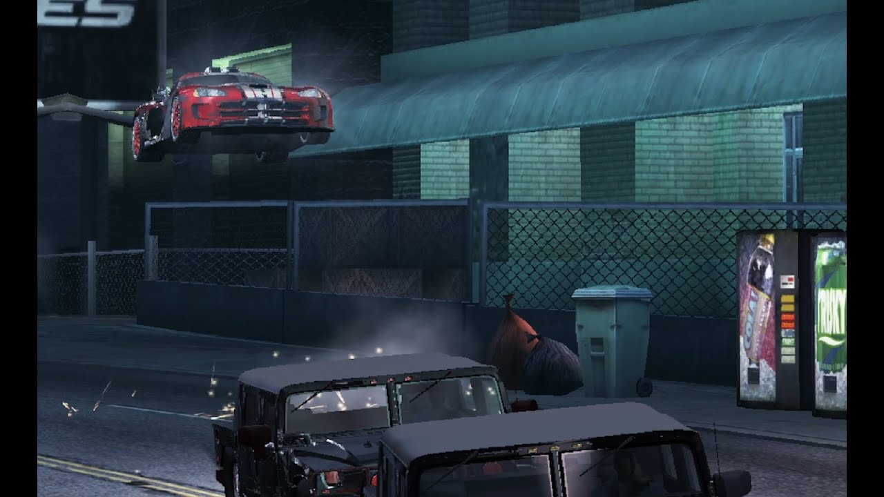 NFS Carbon Battle Royale mod up to dated using a muscle tier 3 car in hardest race with extreme cops