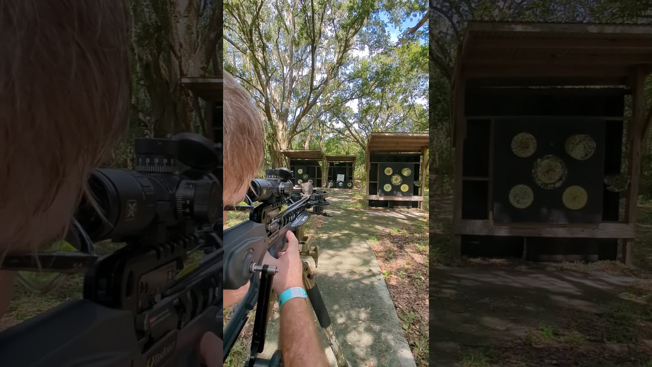 TenPoint Vengent Crossbow S440 at range