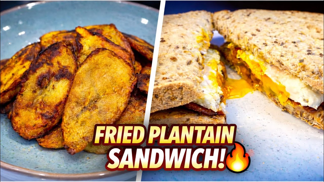 Fried Plantain & Egg Sandwich | Yard-Style Friday 🇯🇲