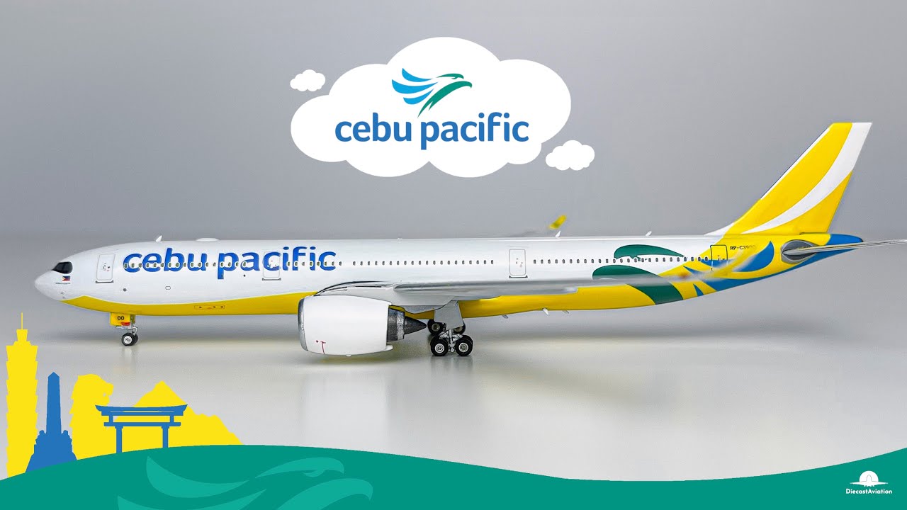 Phoenix Model Cebu Pacific A330-900neo 1:400 RP-C3900 | Unboxing review