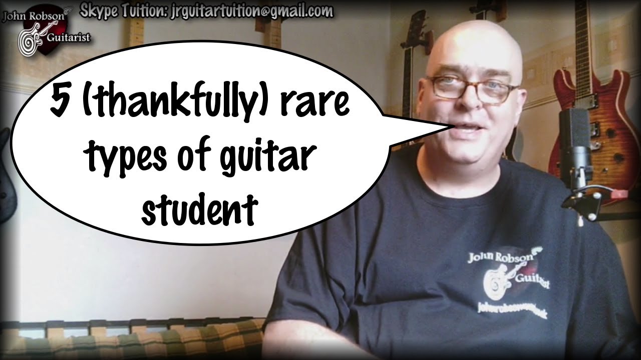 5 (thankfully) rare types of guitar student