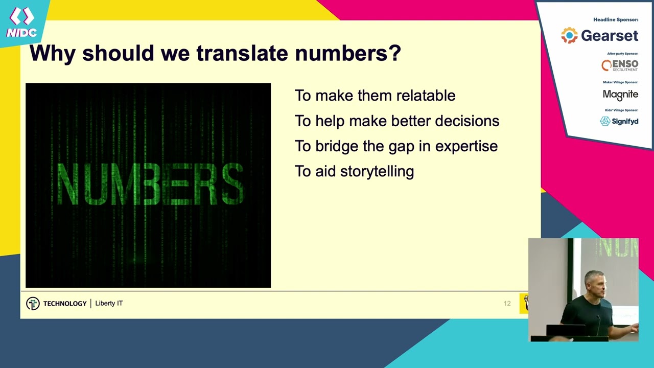 Tell better stories with data - Steve Limmer - NIDC 2024 - Conf Room 1B