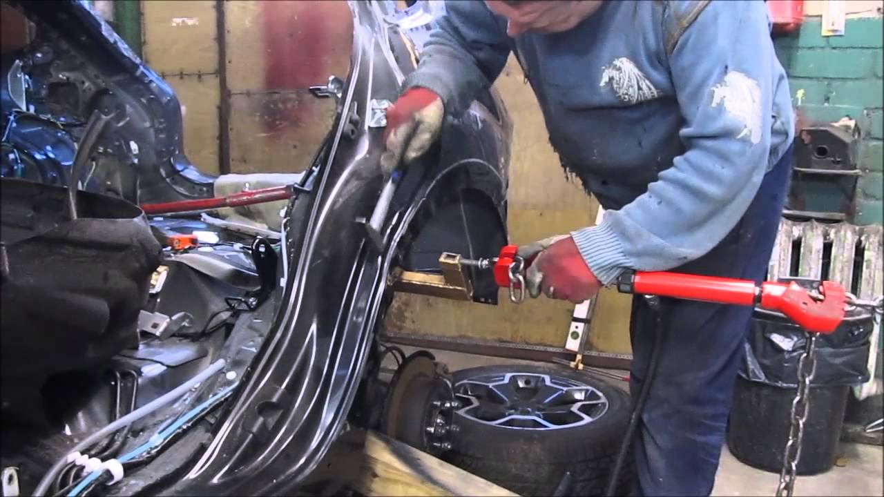 Subaru. Body repair. Part1. Ремонт кузова, часть 1.