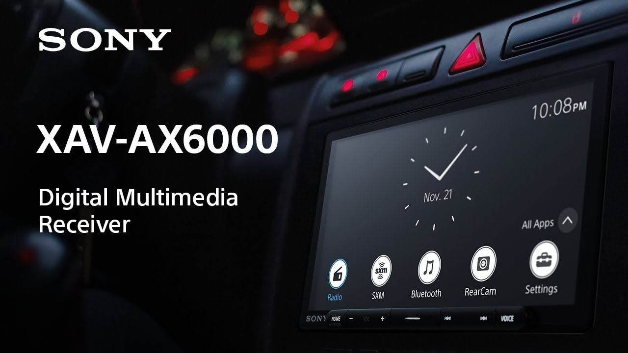 Sony XAV-AX6000 Digital Multimedia Car Receiver Official Product Video (AP2) | Official Video
