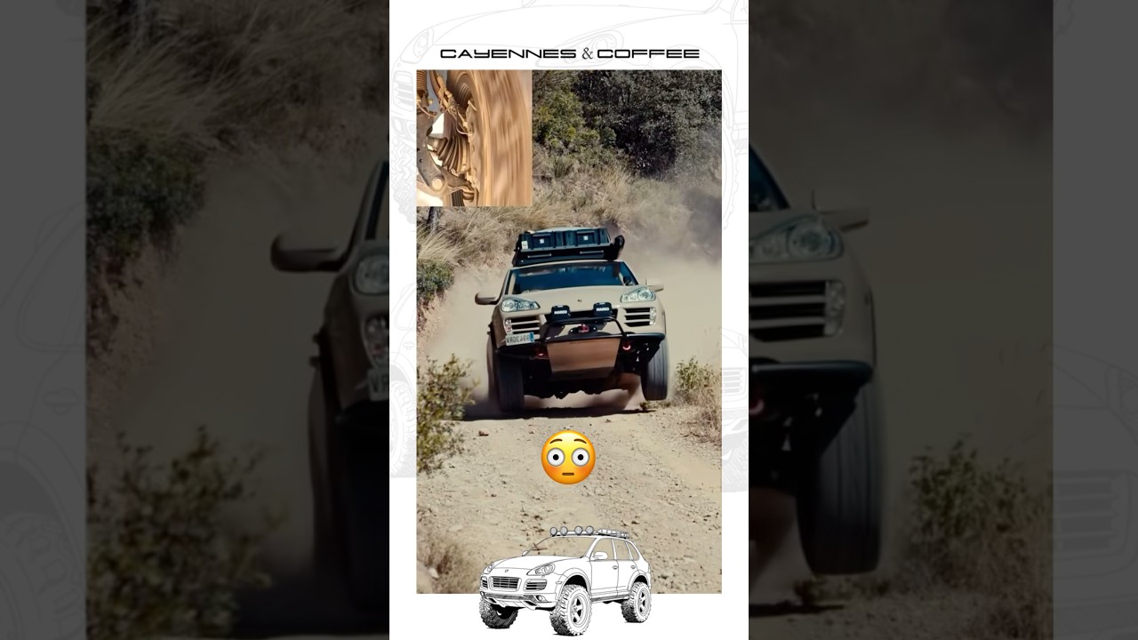 🤘 JUMP AROUND! Porsche Cayenne Off-Road Suspension ACTION 💨