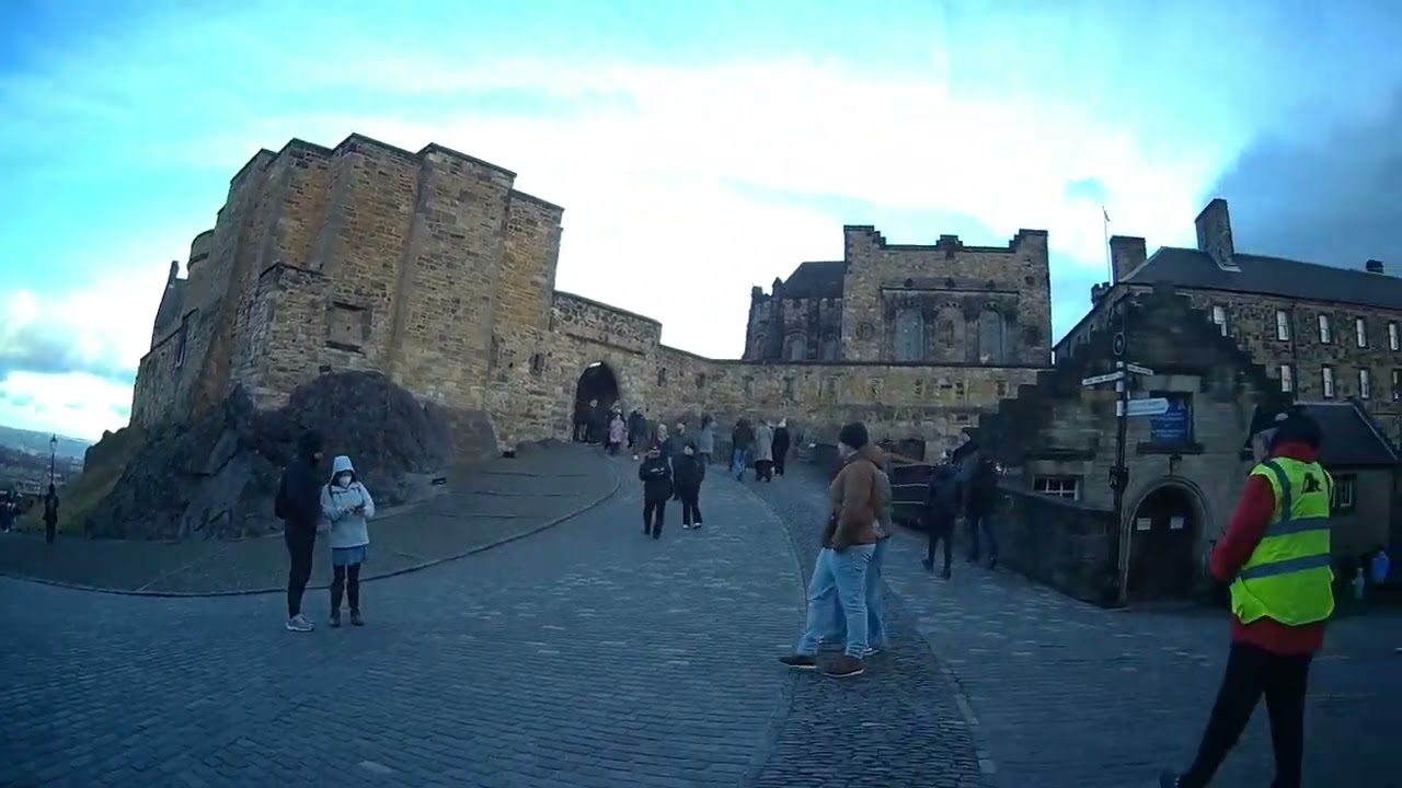 Schottland Edinburgh Castle Rundgang 