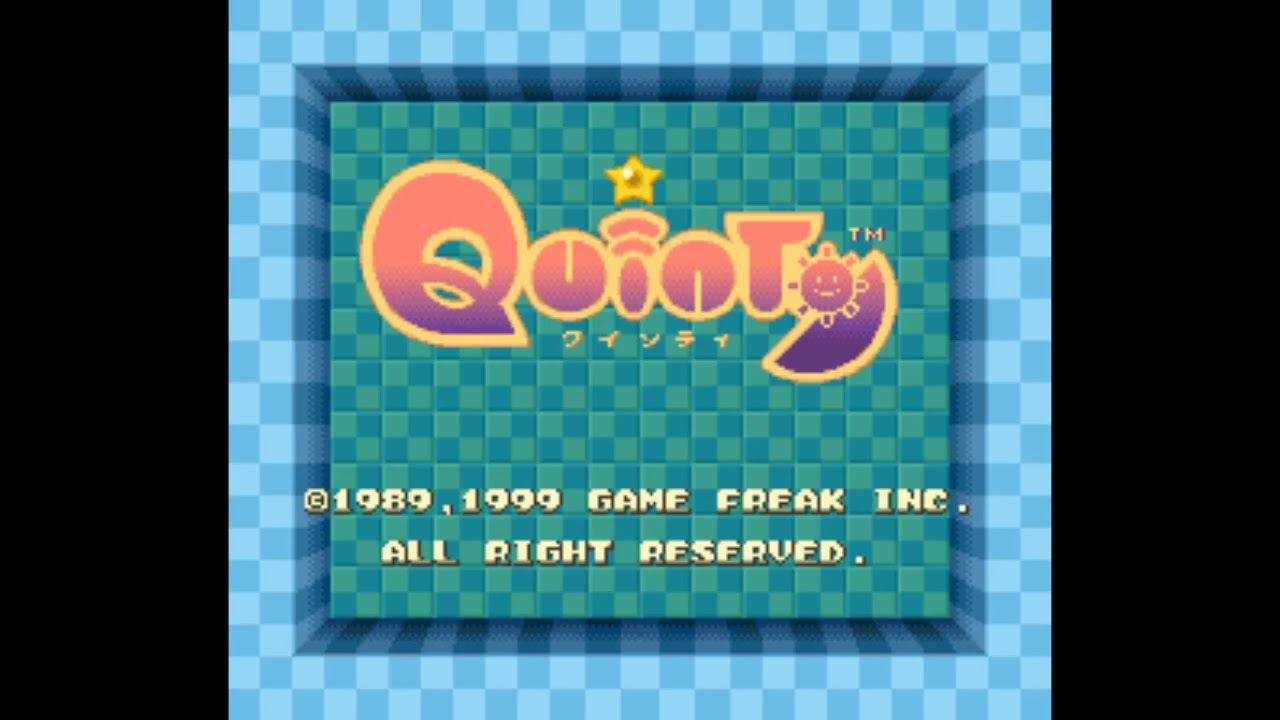 Quinty (Super Famicom) Original Soundtrack