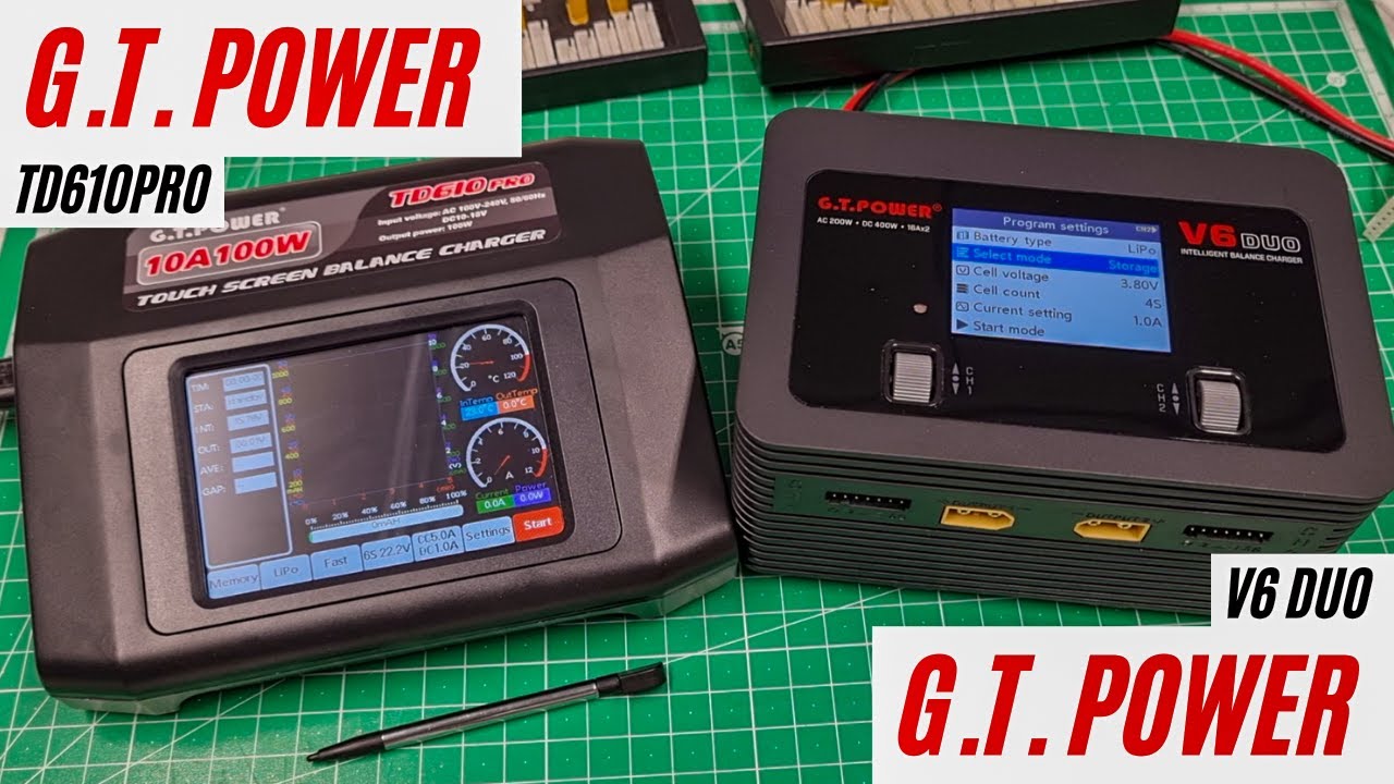 Review  -  G.T. POWER  TD610pro  &  G.T. POWER  V6 Duo  -  FAZIT am Ende!