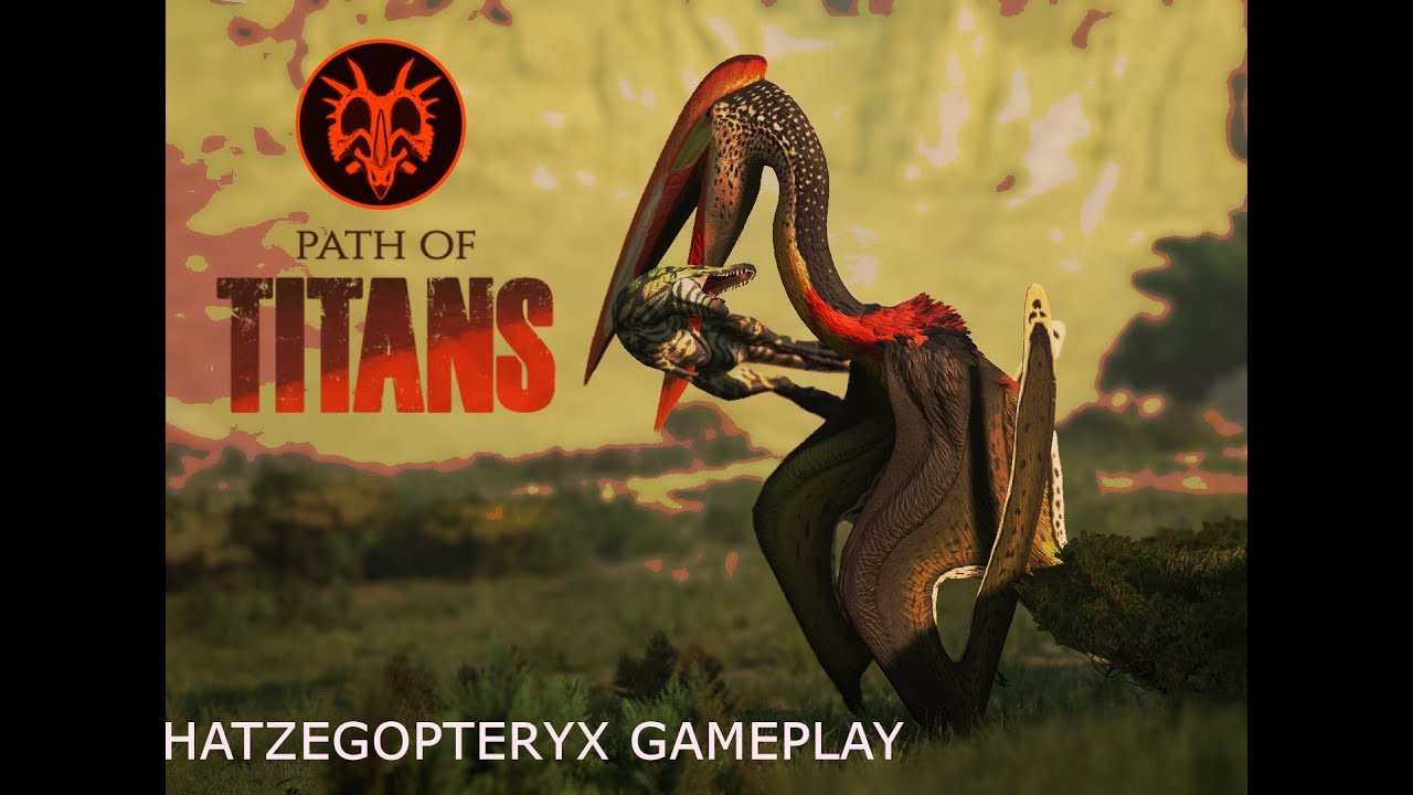 Path of Titans Türkçe Bölüm 2-Aşağı Attım! #hatzegopteryx  #pathoftitans #pathoftitansgameplay