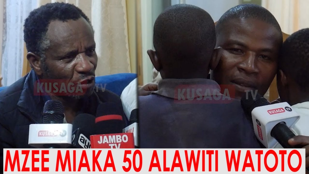 MZEE WA MIAKA 50 ANAVYOLAWITI WATOTO 