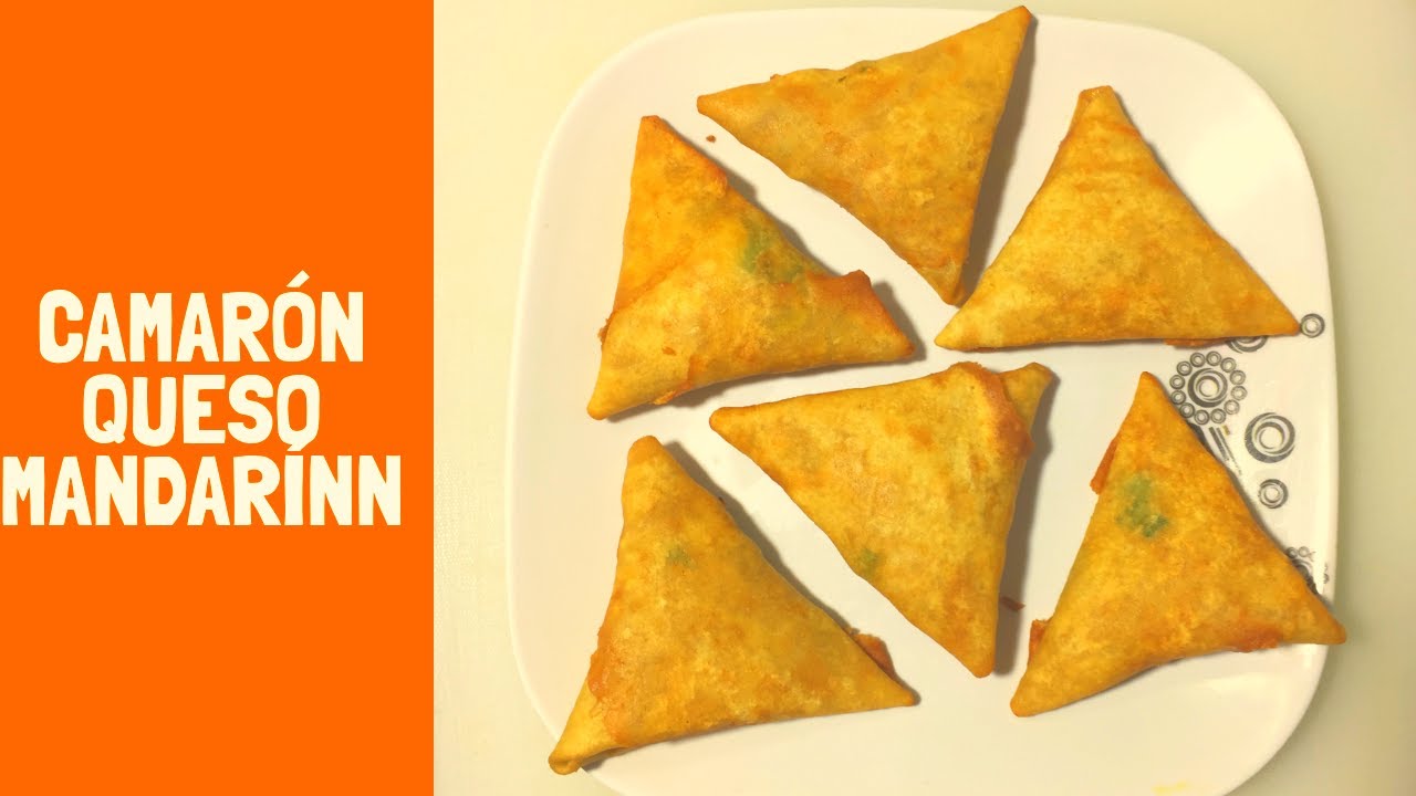 como hacer camarón queso mandarín en casa fácilmente/gastronomía china