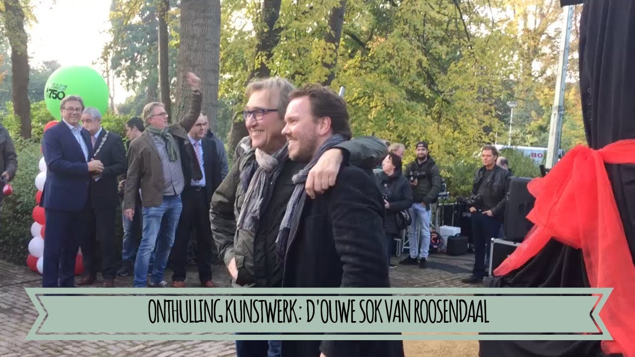 ONTHULLING KUNSTWERK || D'OUWE SOK VAN ROOSENDAAL || MUSEUMVLOGGER
