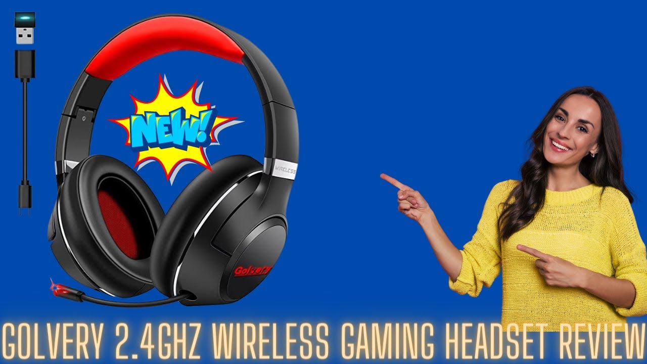 Golvery 2.4Ghz Wireless Gaming Headset Review