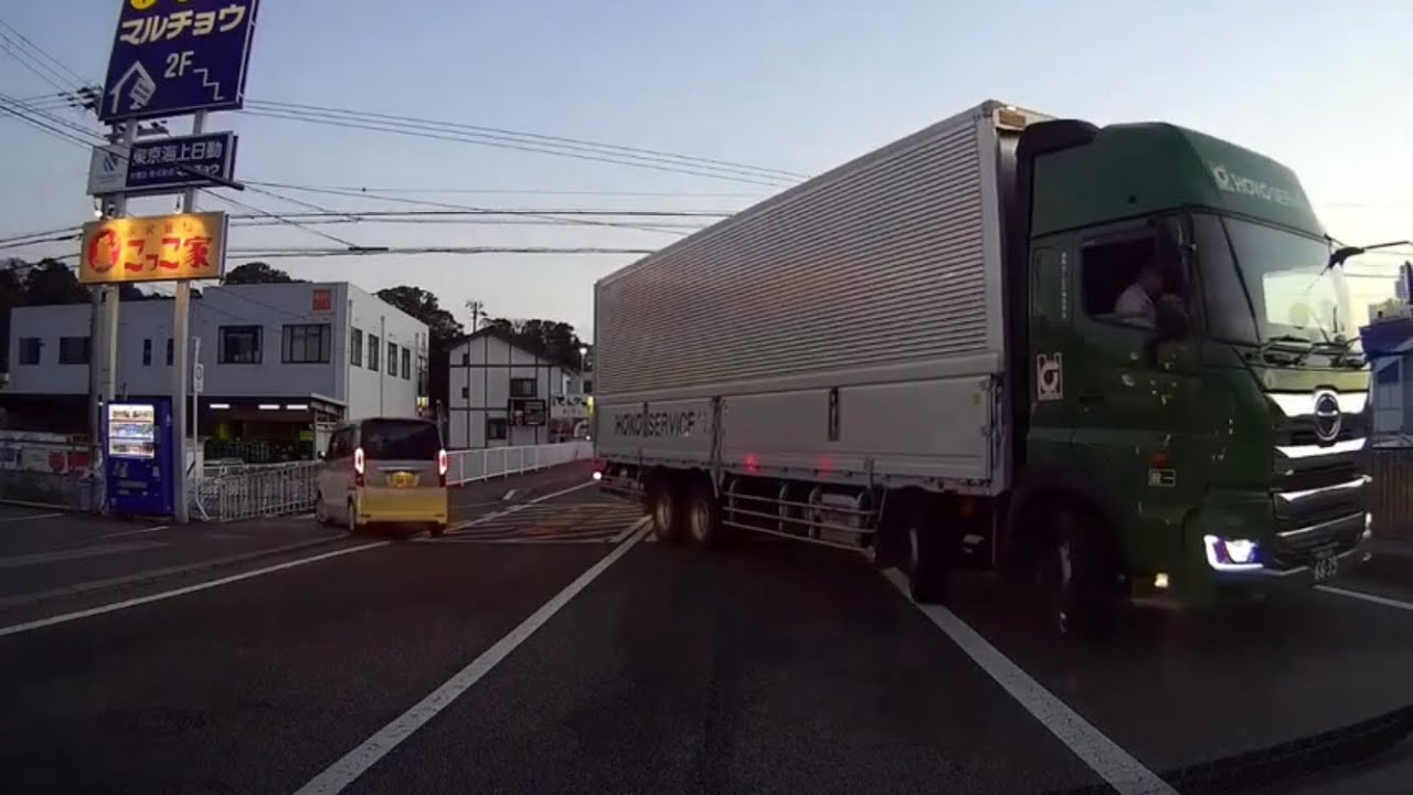 #1 【譲り合い運転】サンキューハザード・パッシング・思いやり運転・ドラレコ車載動画