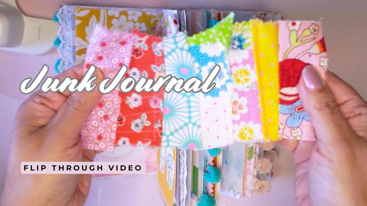 Junk Journal Flip Through video