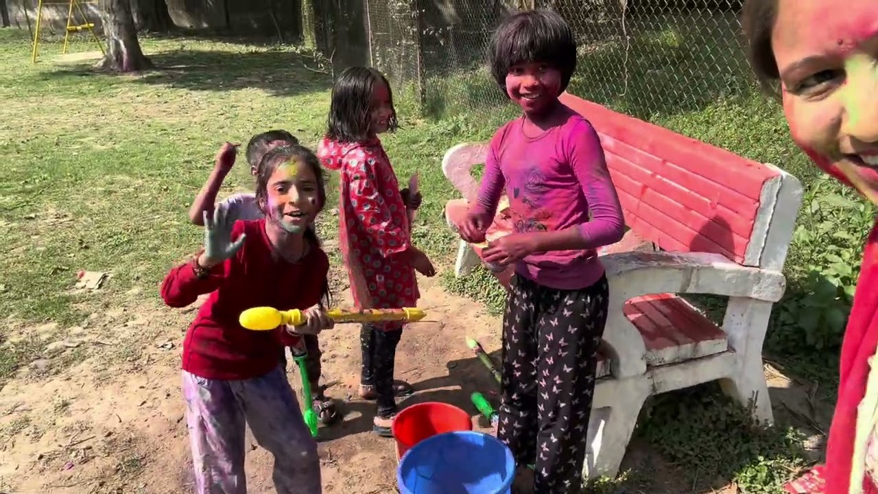 #holispecial #army-quarter Holi masti video.