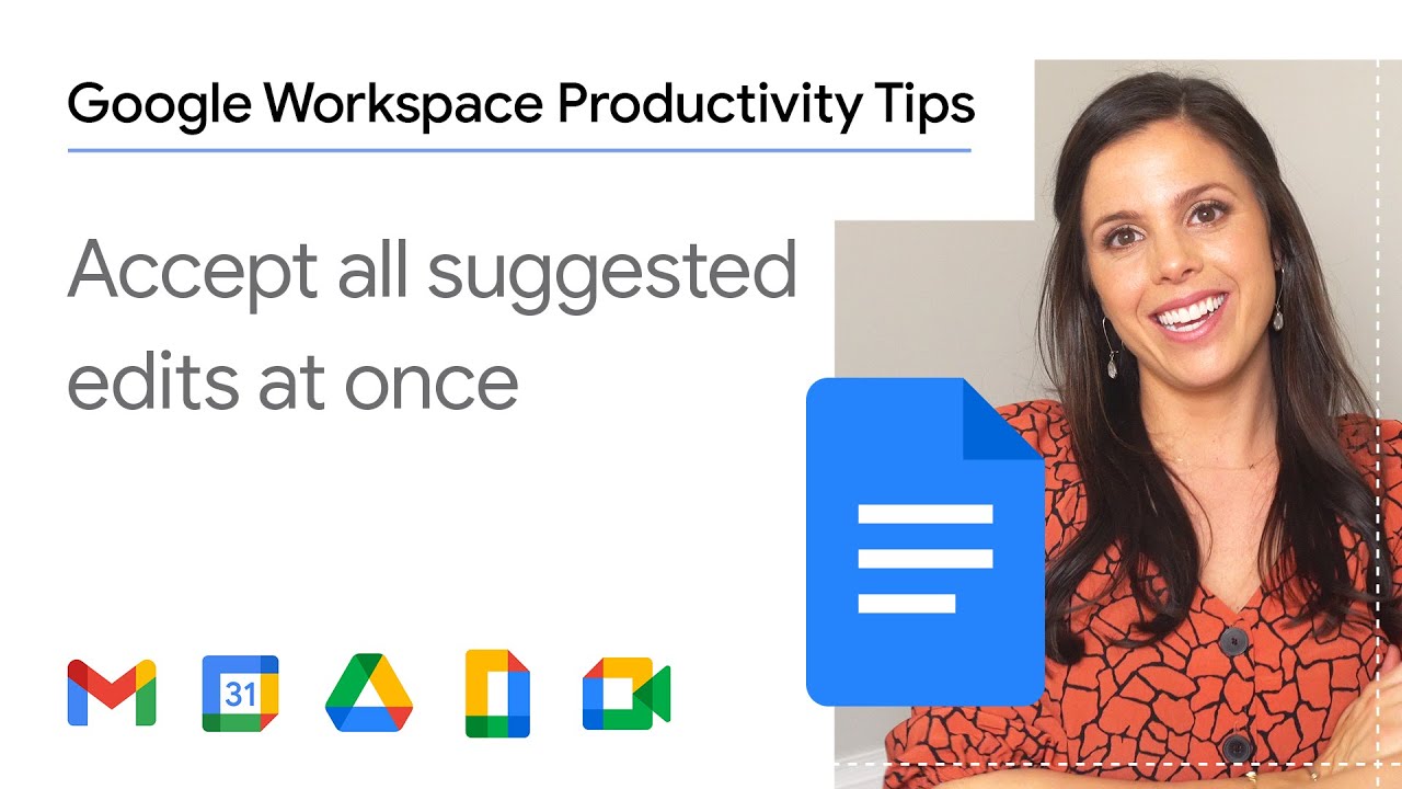 How to accept all suggested edits at once in Google Docs