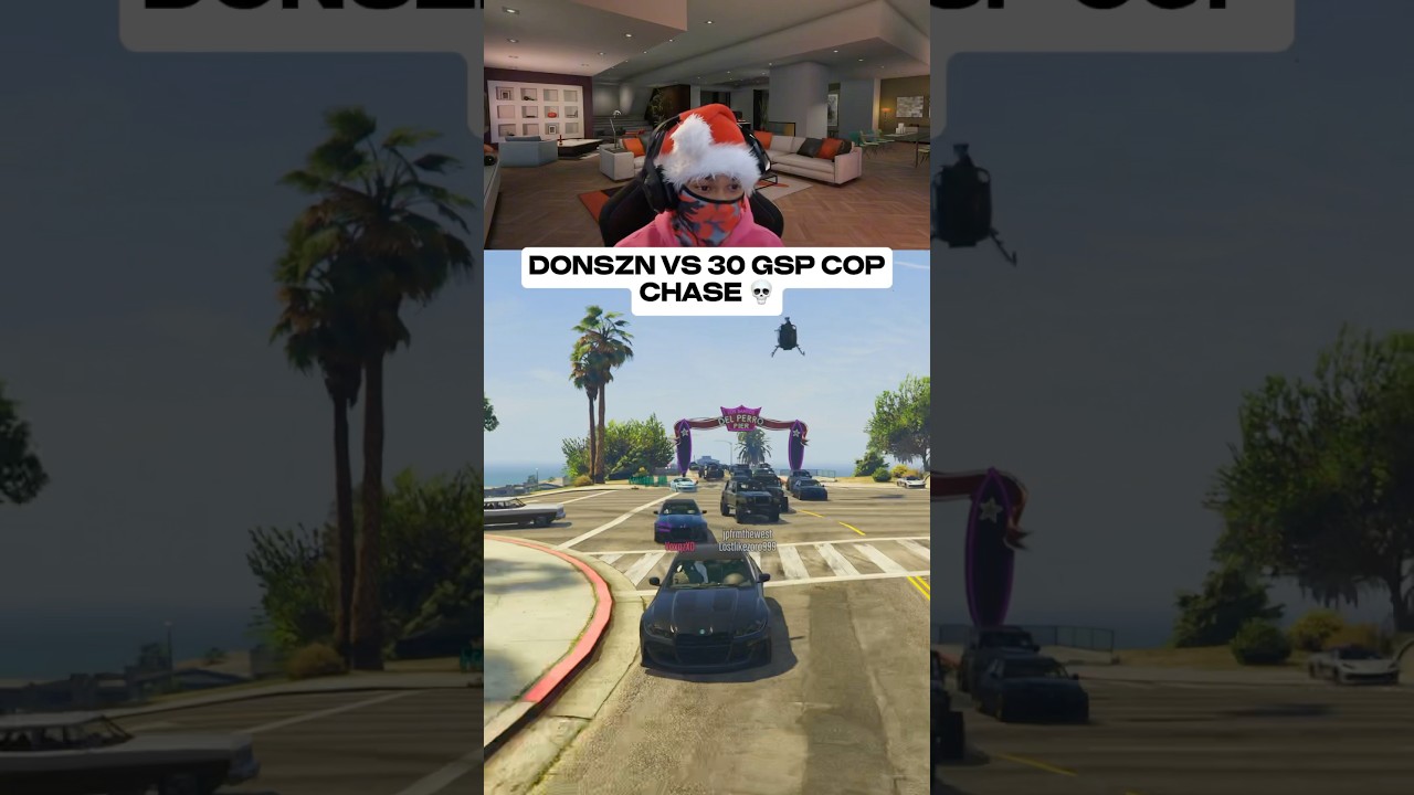 ПОГОНКА ОТ ПОЛИЦЕЙСКОГО В GTA 5 (ВЫЖИТЬ НЕВОЗМОЖНО) 💀