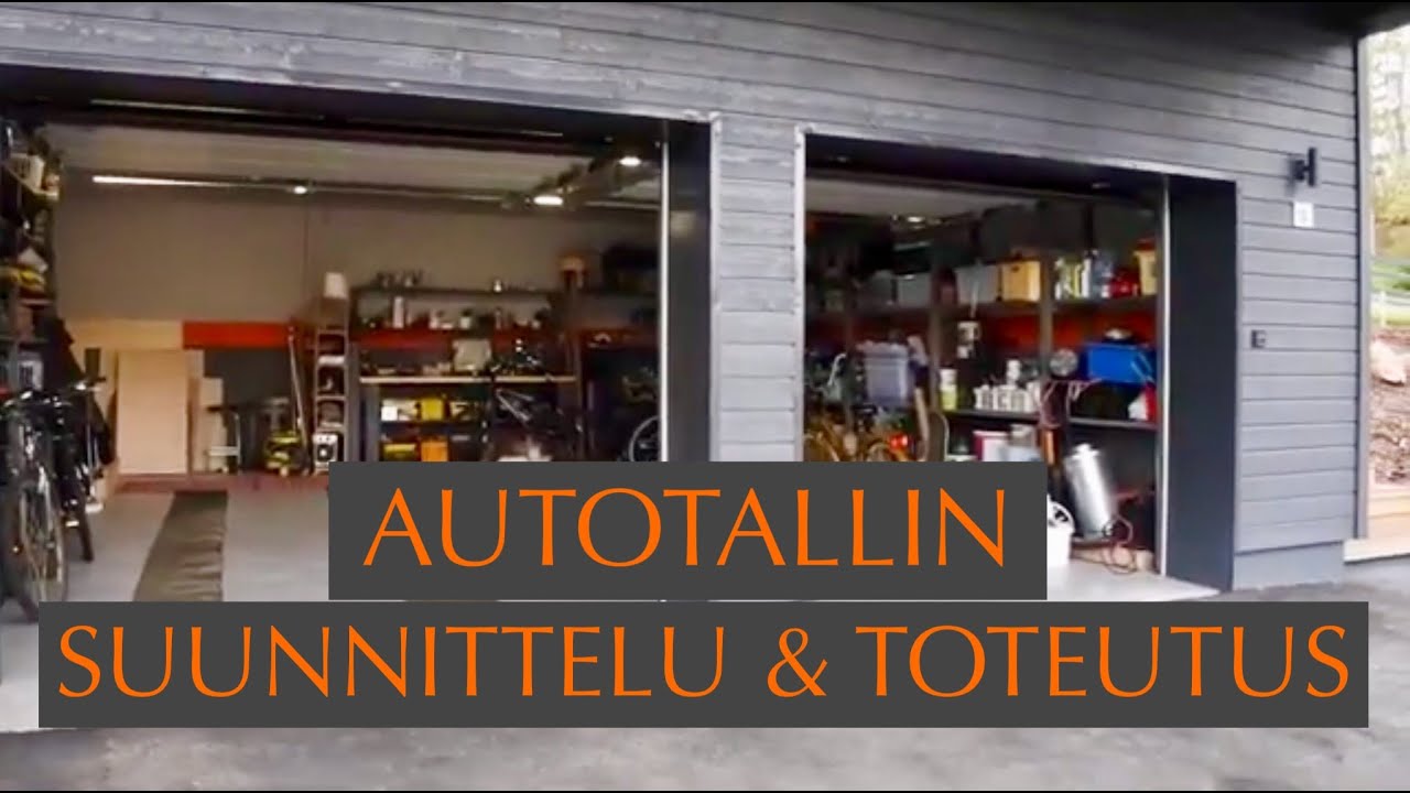 Autotallin suunnittelu ja toteutus 