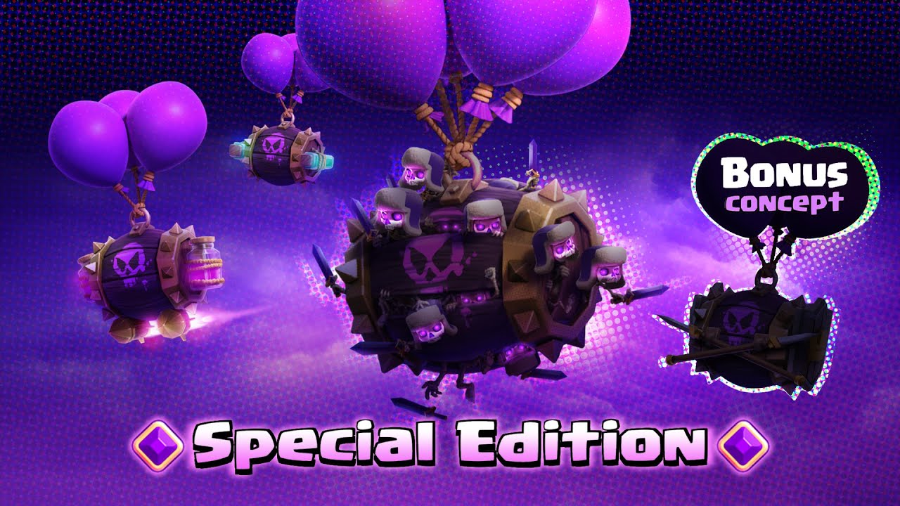 Skeleton Barrel Evolution - Special Edition | Clash Royale