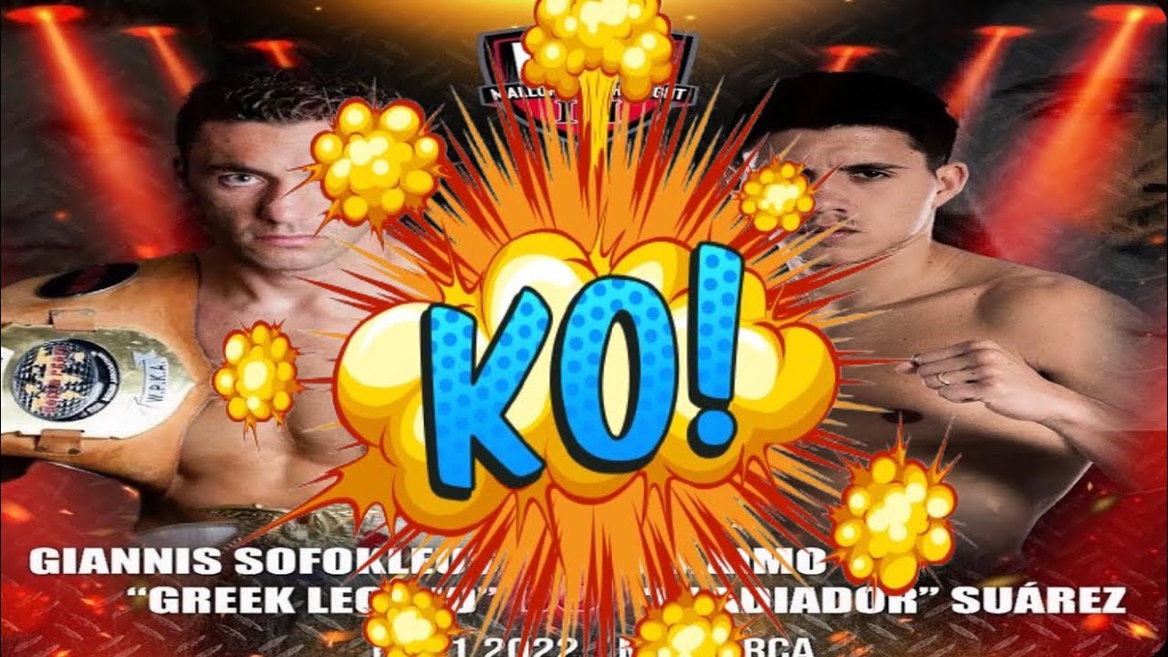 Giannis Sofokleus Grecia vs Máximo Suarez “El Gladiador” Canarias