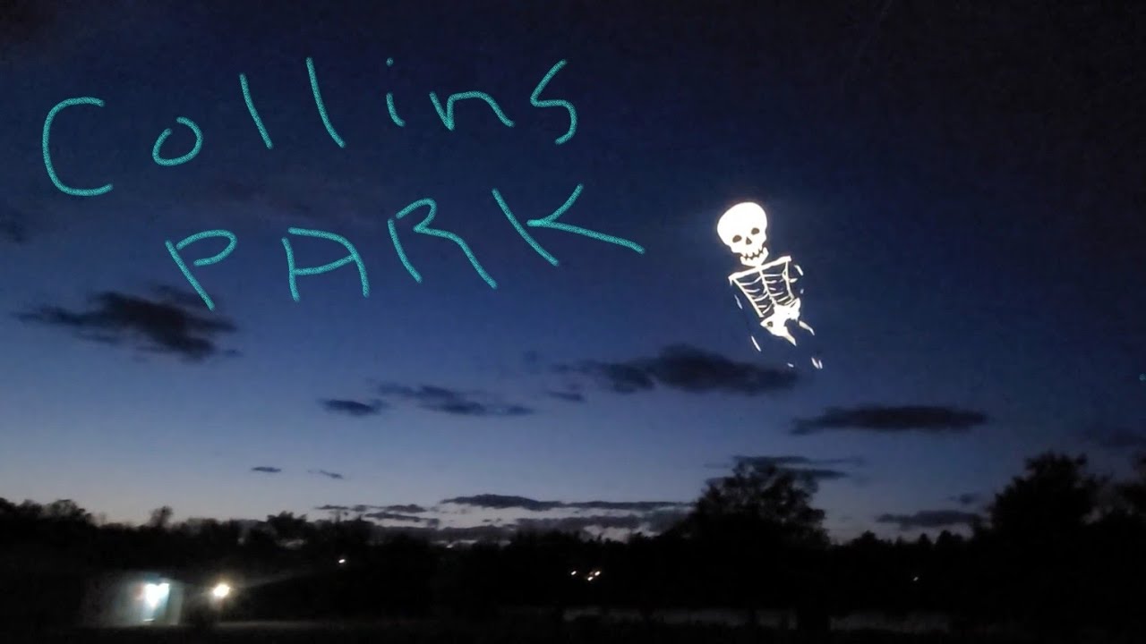 Flying Cool Kite At Collins Park Scotia (day then night)
