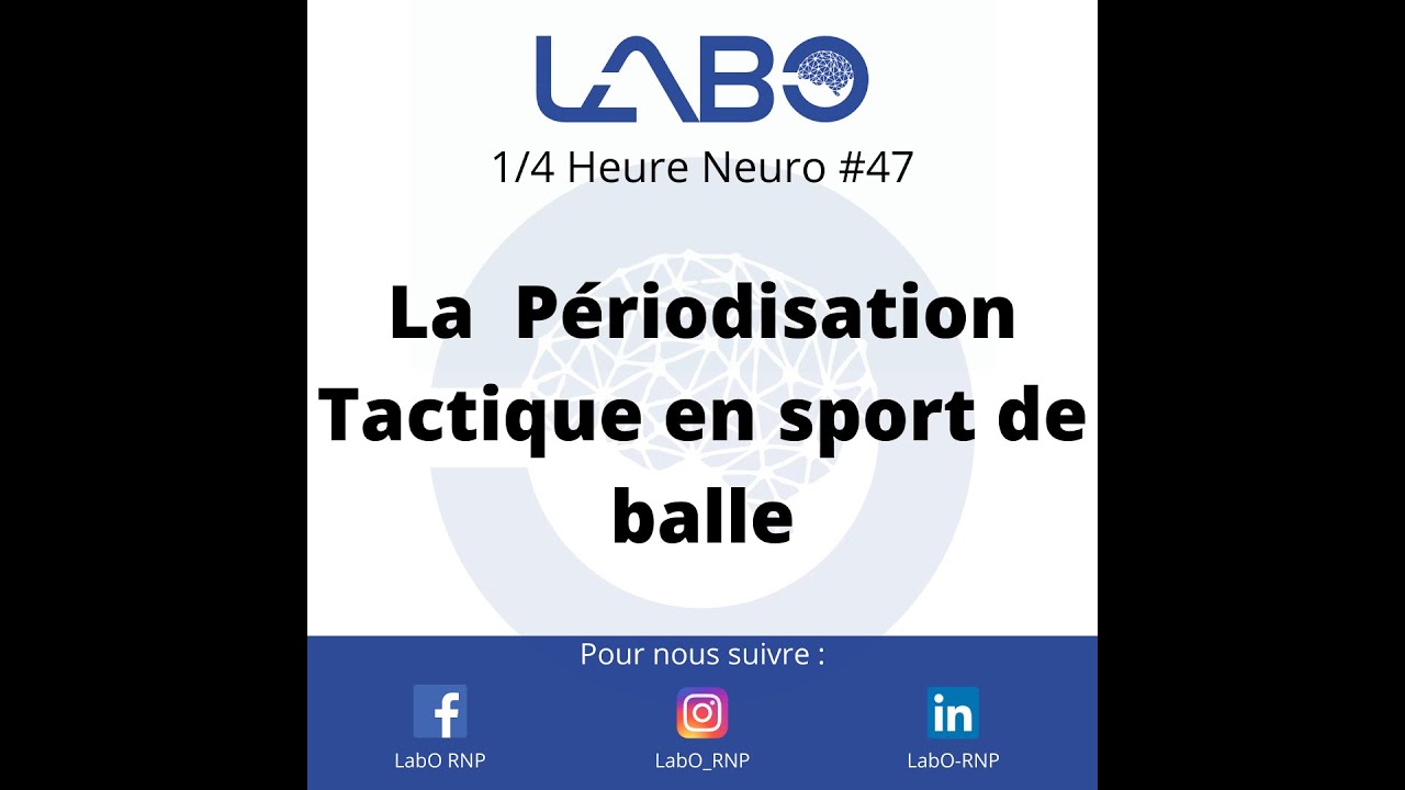 1/4 heure Neuro #47: « La périodisation Tactique en sport de balle»