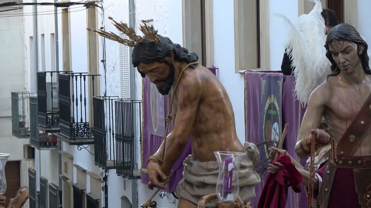 Cristo de la COLUMNA en Escopeteros/ Santa Ana -Baeza 2025-