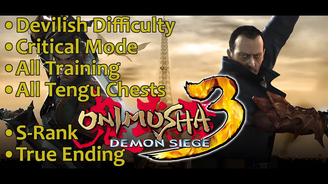 Onimusha 3: Demon Siege Playthrough | Devilish/Critical | S-Rank