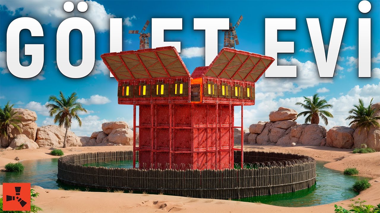 GÖLETİN ÜSTÜNDE KRALLIK KURUP TÜM DÜŞMANLARIMIZI OYUNDAN ÇIKARDIK @EsquiRust  !  I Rust Türkçe