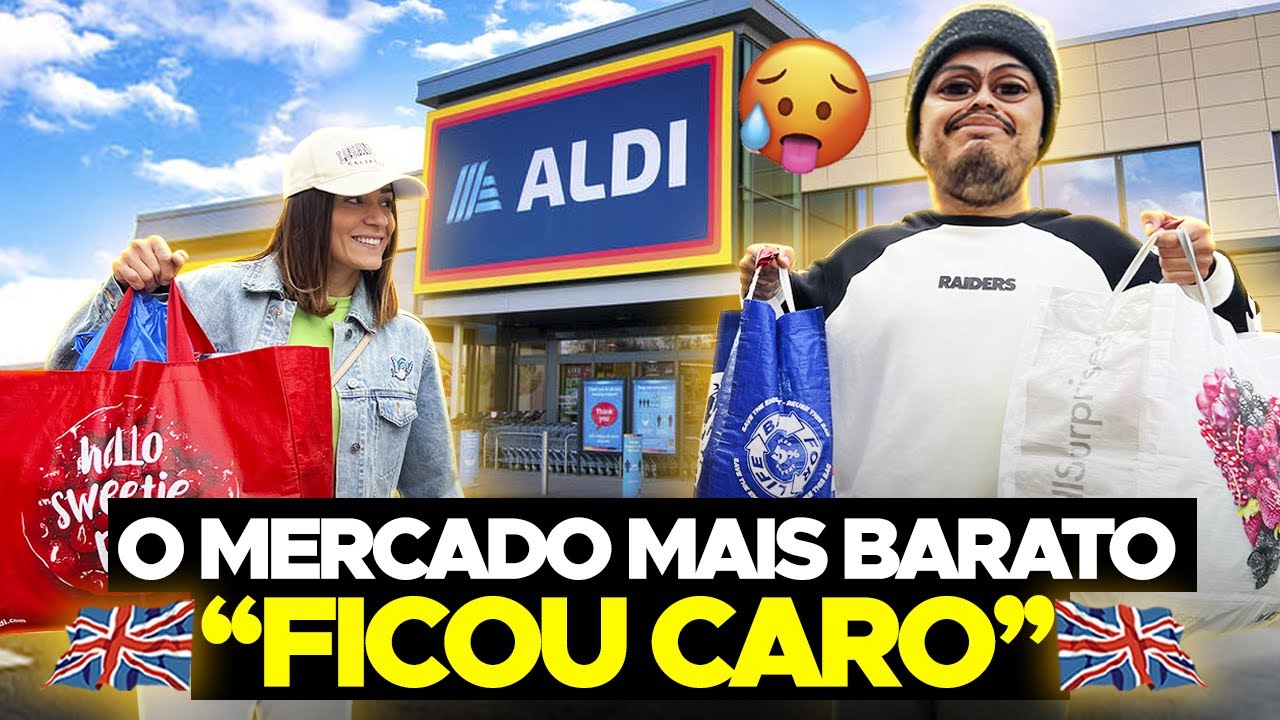 CONHEÇA O MERCADO MAIS BARATO DE LONDRES! O PREÇO É RÍDICULO (MESMO COM A INFLAÇÃO)