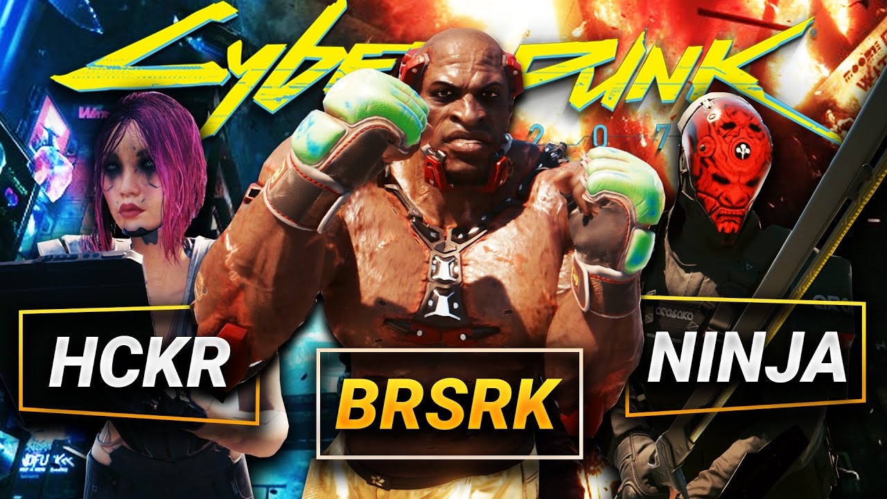 3 NAJLEPSZE BUILDY w Cyberpunk 2077 (Hacker, Berserk, Ninja)