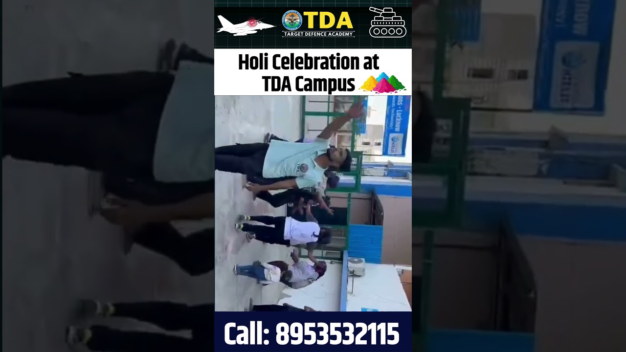 Holi Celebration 2026 at TDA Campus | Director Sir & Teachers Celebrate with Students | Holi 2026