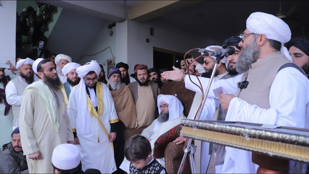 د ختم بخاری و دستار فضیلت په موقع د دوه طلباء کرامو نکاح