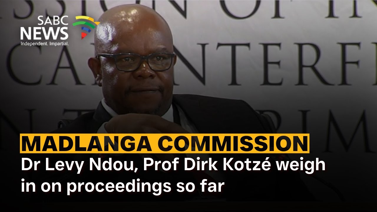 Madlanga Commission | Dr Levy Ndou, Prof Dirk Kotzé weigh in on proceedings so far