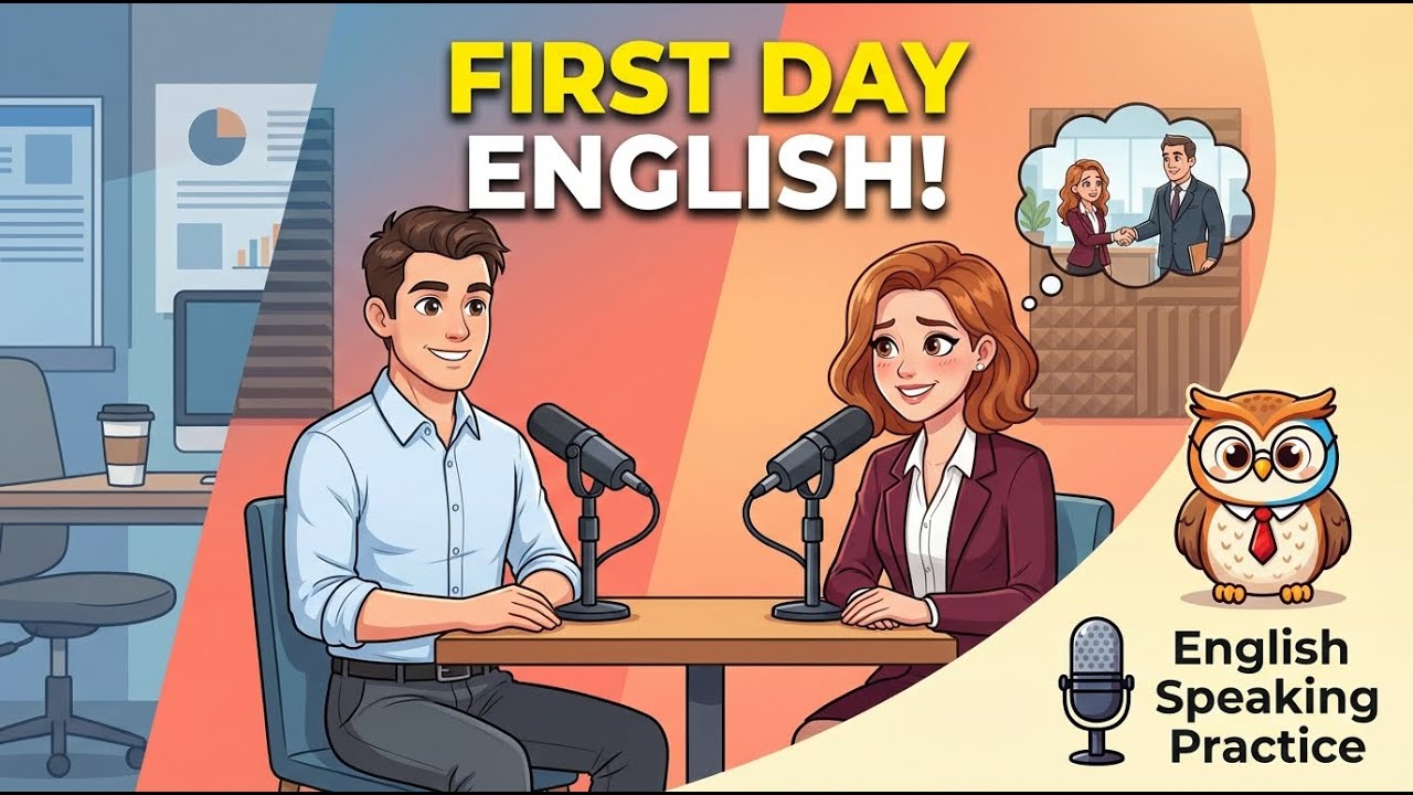 First Day at Work in English - Say THIS, Not That! Must Know Phrases in 2026