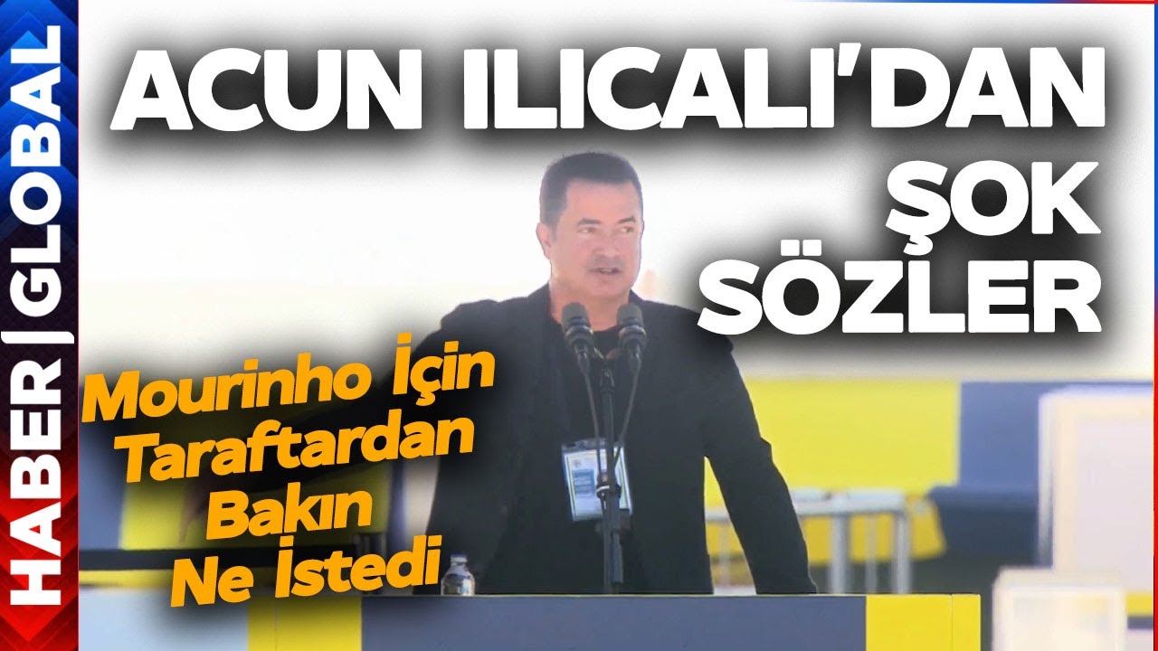 Acun Ilıcalı Fenerbahçe Kongresinde Konuştu: Aziz Yıldırım'a Şok Sözler!
