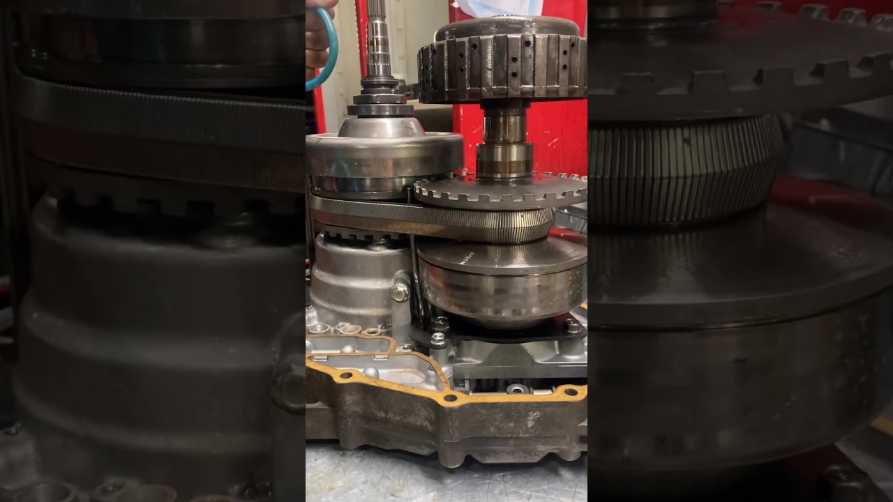How CVT works. #cvt #transmission