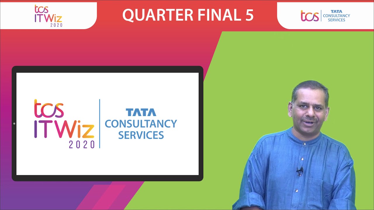 TCS IT Wiz 2020 Quarter Final 5