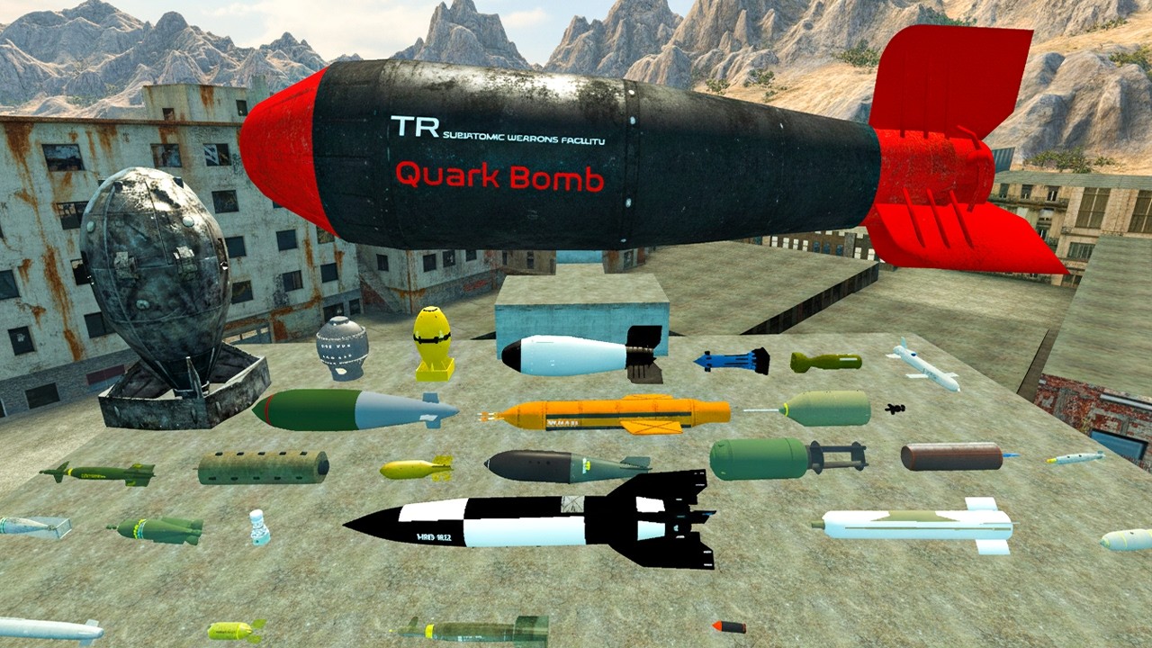 Testing All Nuclear Bombs on City Buildings | GMod