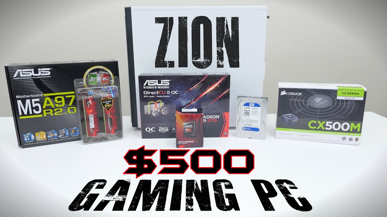 $500 Gaming PC - ZION - Jan 2015 (Giveaway)