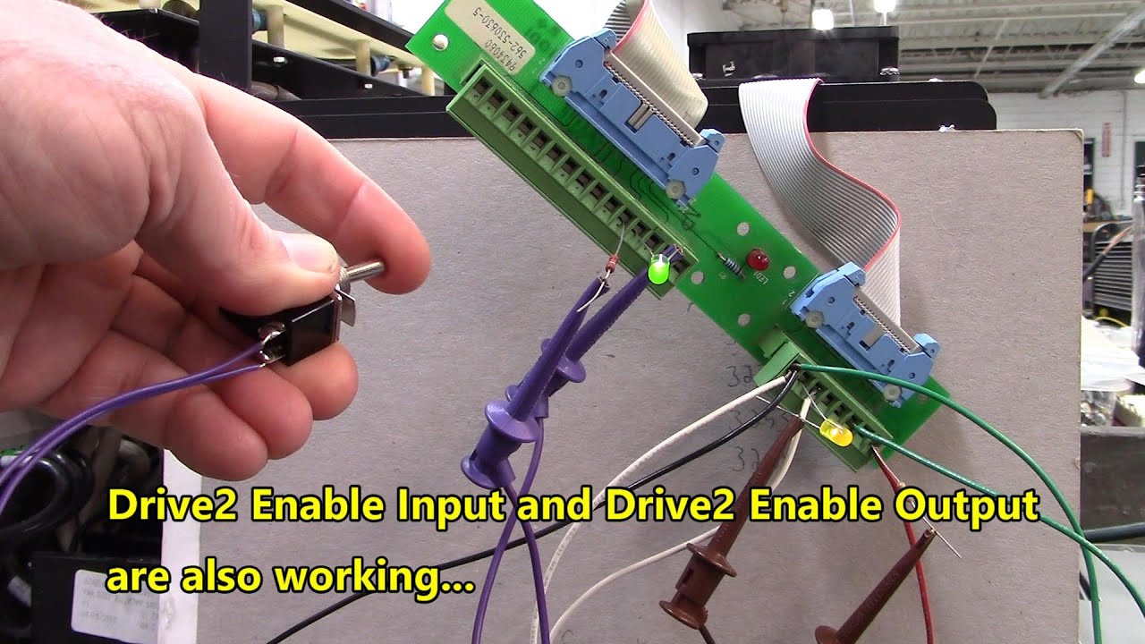 Marquip Bus Power Supply Drive Enable Outputs Not Working