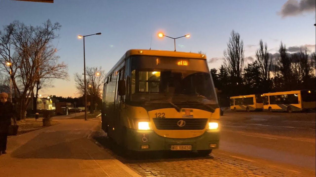 Jelcz M081MB Vero #122 [Linia 1 → Al. Wojska Polskiego 09] | MZK Ostrołęka