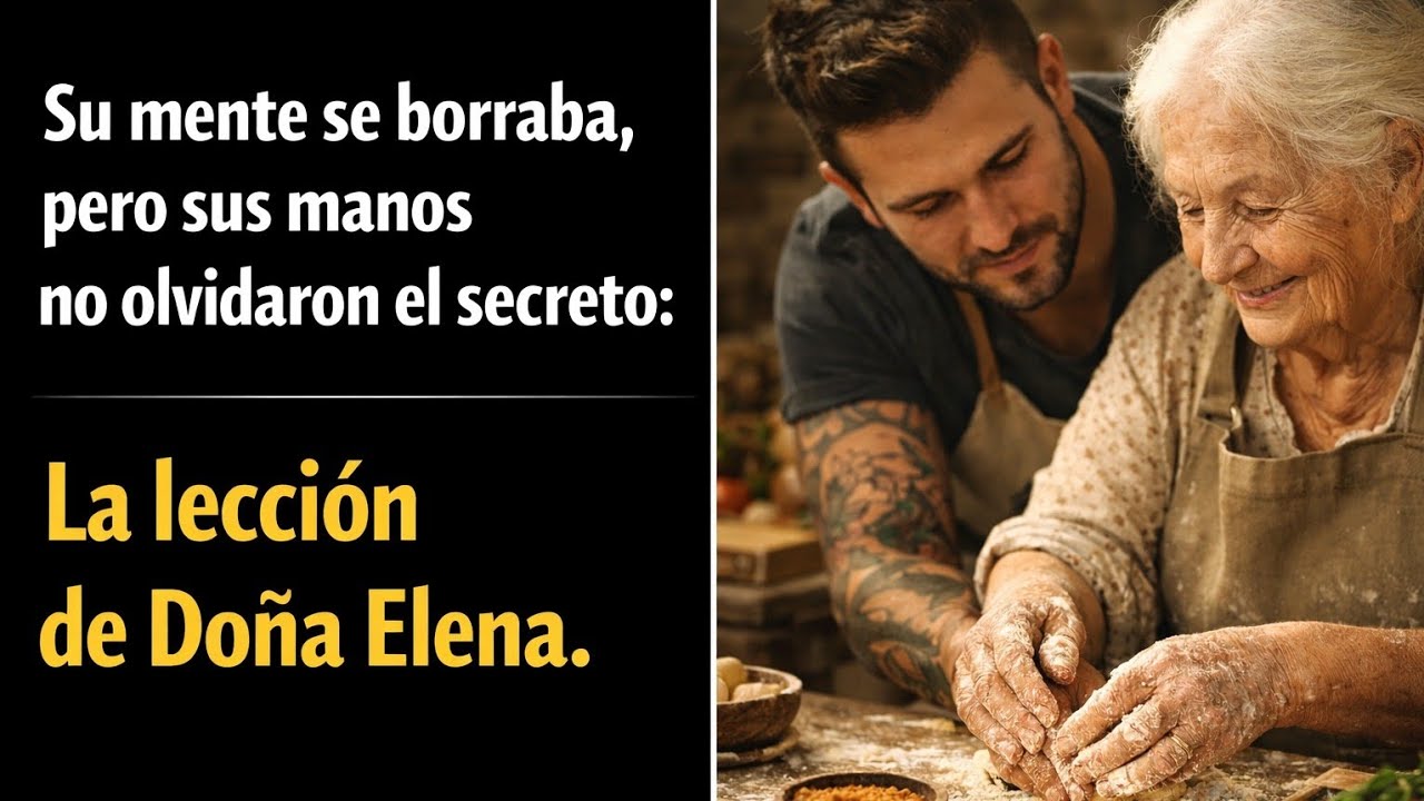  ​Su mente se borraba, pero sus manos no olvidaron el secreto: La lección de Doña Elena.